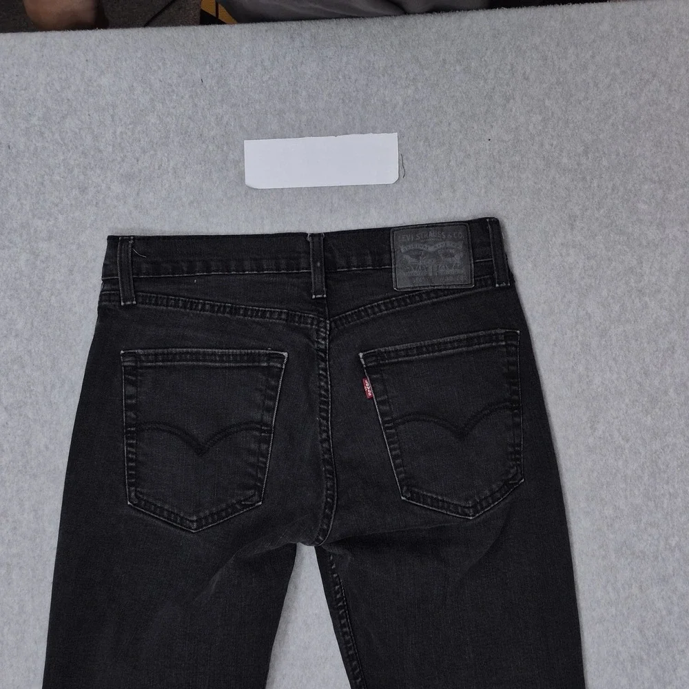Levi's 514 Men Jeans 30X32 Black Denim Slim Fit 30